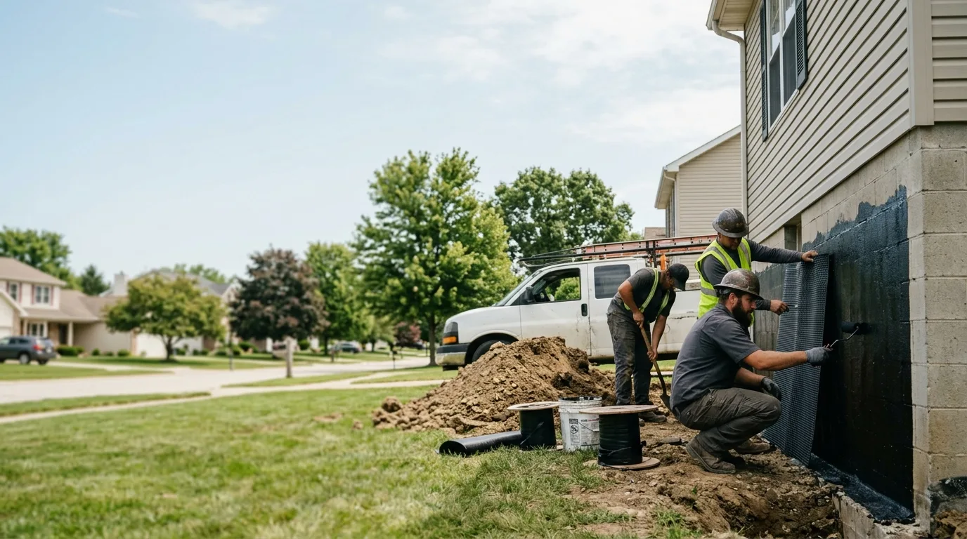 Basement Waterproofing in Columbia City, IN near me